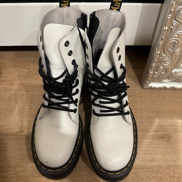 JADON BOOT SMOOTH LEATHER PLATFORMS - Picture 2 of 5